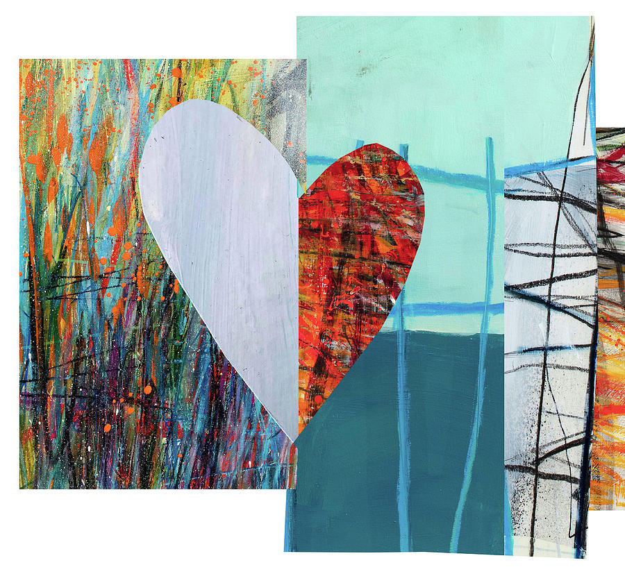 Heart Collage #66 Digital Art by Jane Davies