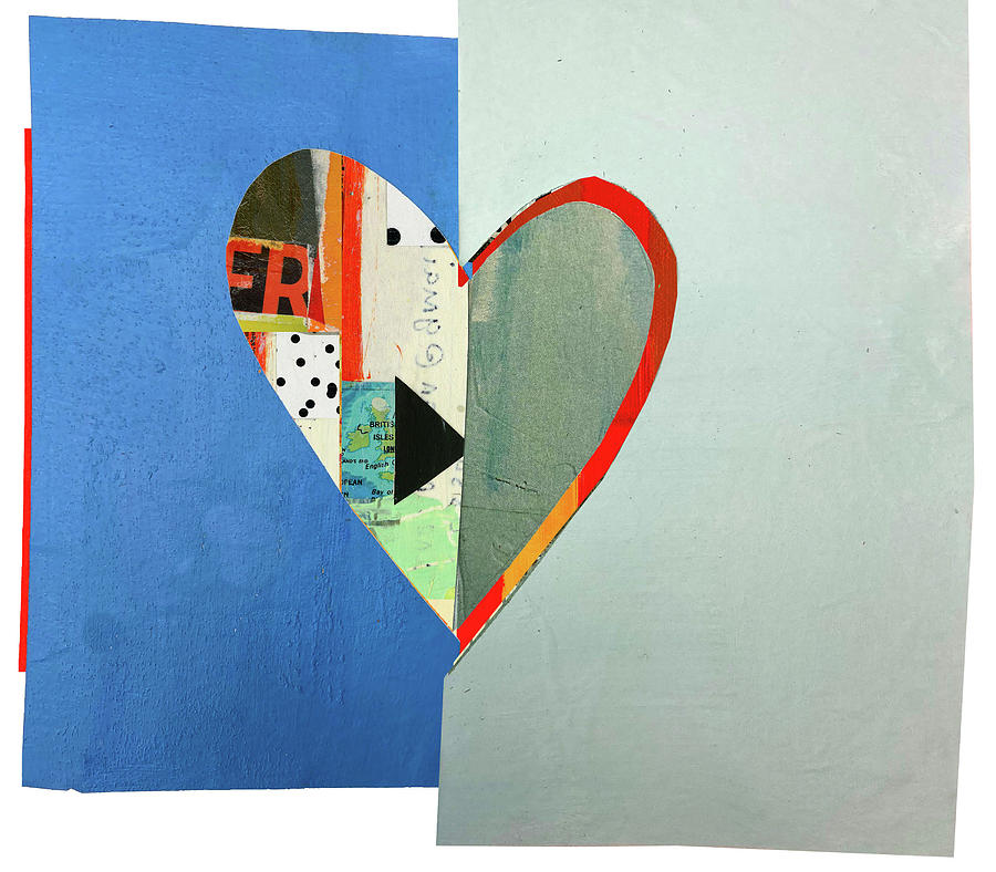 Heart Collage #70 Digital Art by Jane Davies
