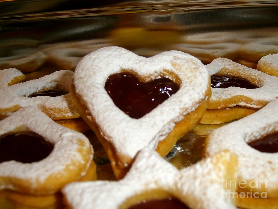 Heart Cookies Photograph by Nina Ficur Feenan
