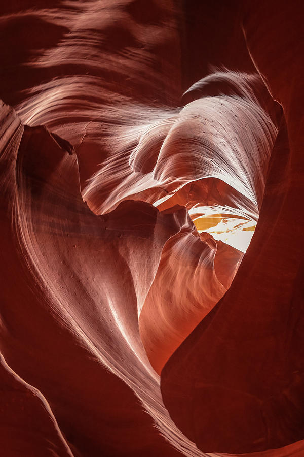 Heart In Antelope Canyon Photograph by Alberto Zanoni