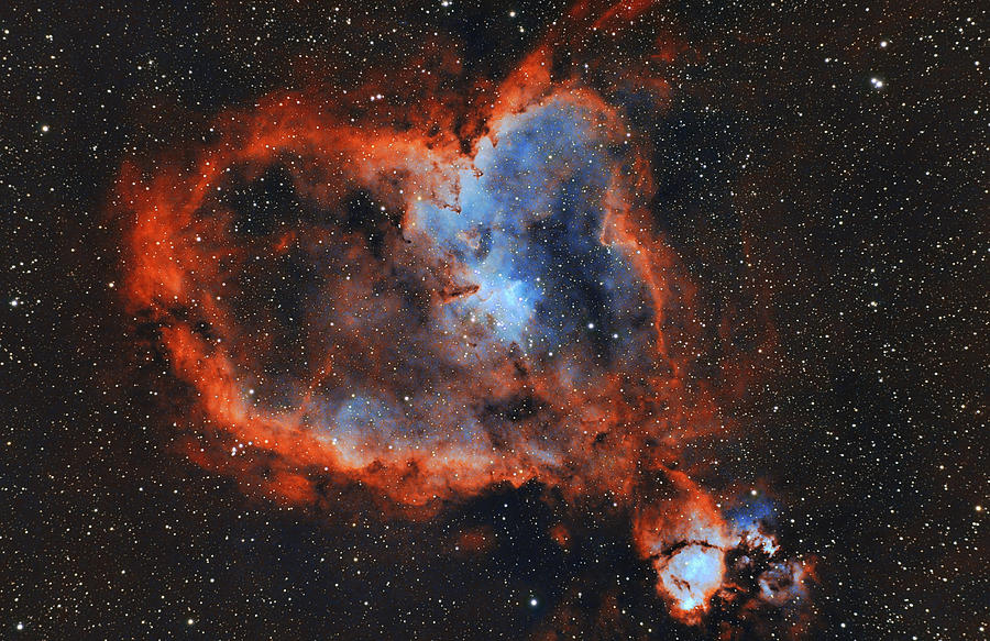 Heart Nebula Photograph by Brian Weber