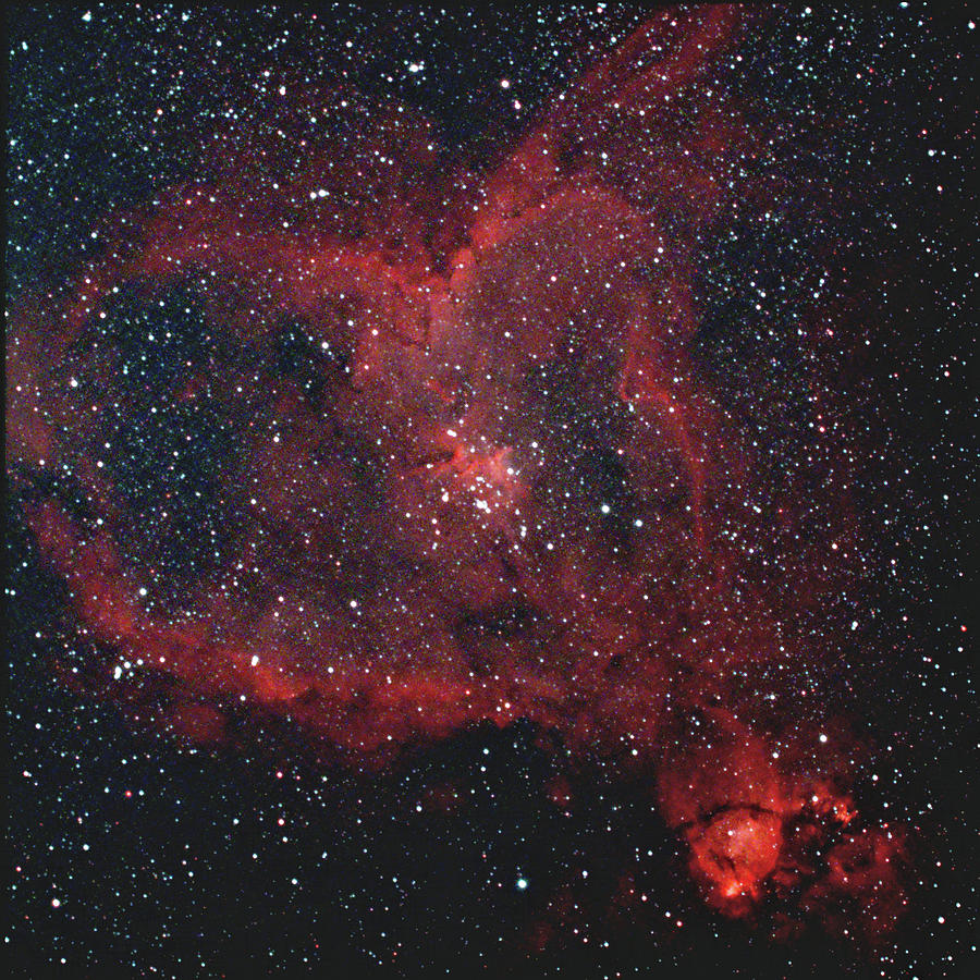 Heart Nebula, Version 2 Photograph by Peter Ponzio