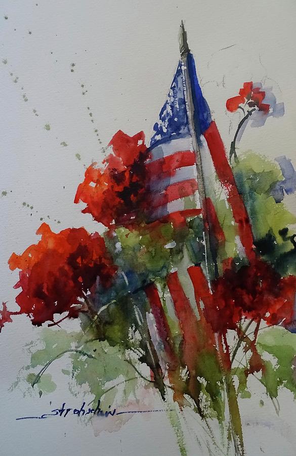 Heart Of A Patriot Painting by Sandra Strohschein