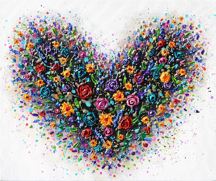 Heart of Hope Painting by Amanda Dagg