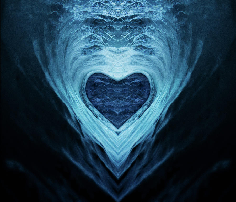 Heart of Ice Digital Art by Pelo Blanco Photo