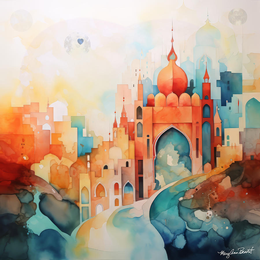 Heart of India #7 Digital Art by Mary Ann Benoit