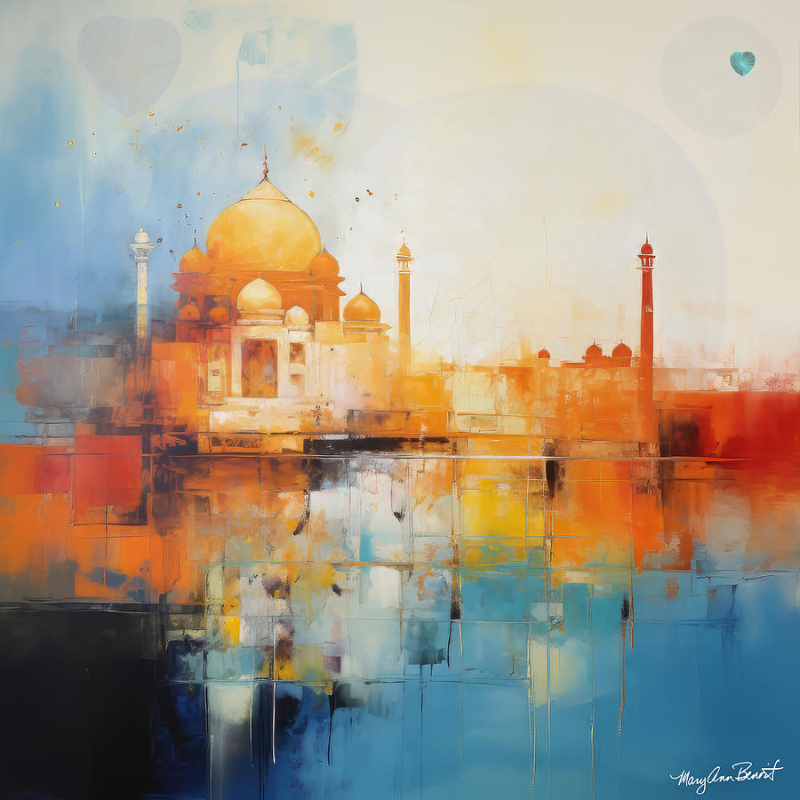 Heart of India #9 Digital Art by Mary Ann Benoit