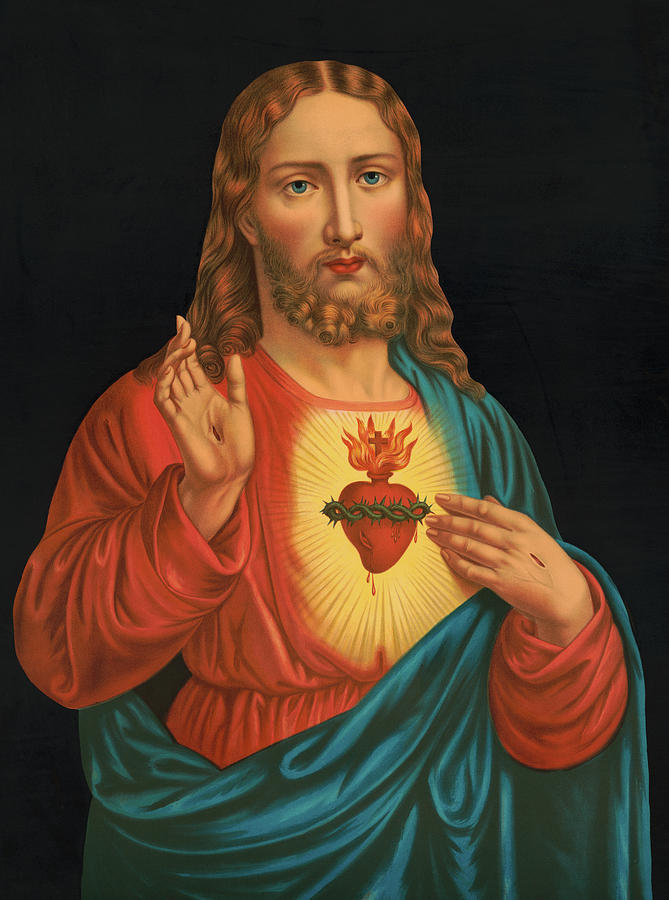 Heart of Jesus Painting by Unknown - Fine Art America