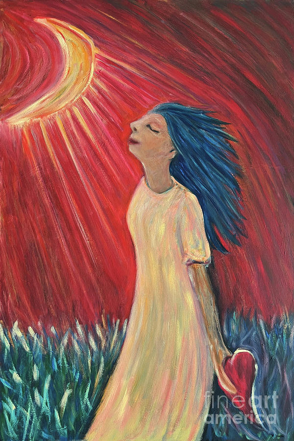 Heart of Moonshine Painting by Katt Yanda