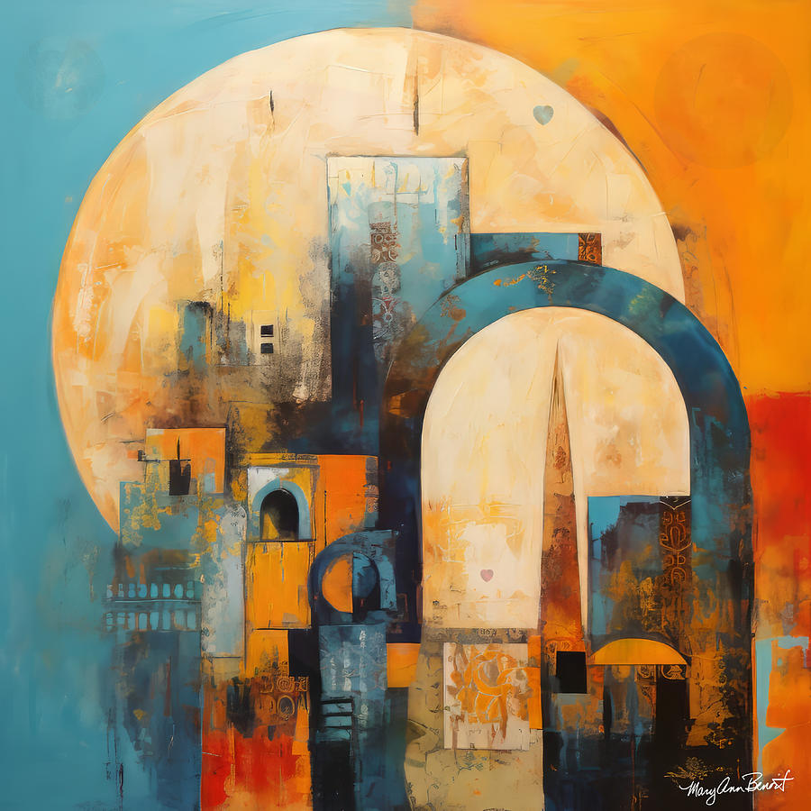 Heart of Morocco #9 Digital Art by Mary Ann Benoit