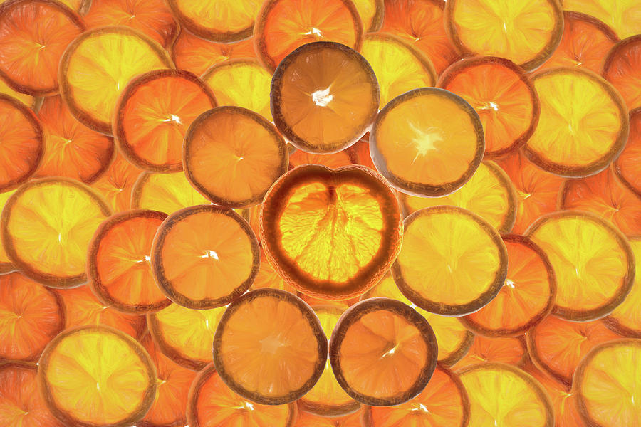 Heart of Orange Photograph by Sharon Popek