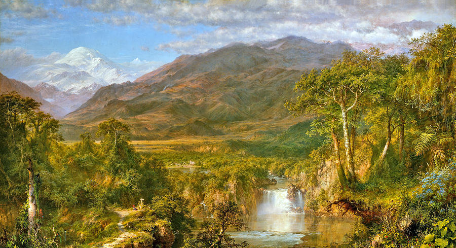 Jungle Painting - Heart of the Andes by Long Shot