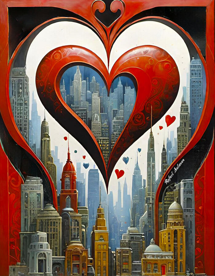 Heart of the Nation Digital Art by Rafael Salazar Heart of the Nation Digital Art by Rafael Salazar