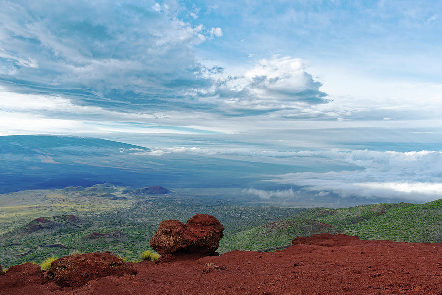 Heart Rock on Mauna Kea Photograph by Heidi Fickinger