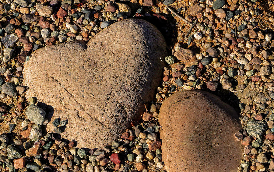 Heart Rocks 1 Photograph by Dawn Richards