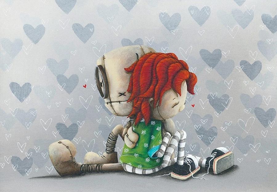 Heart Digital Art - Heart To Heart by Fabio Napoleoni Heart Digital Art - Heart To Heart by Fabio Napoleoni
