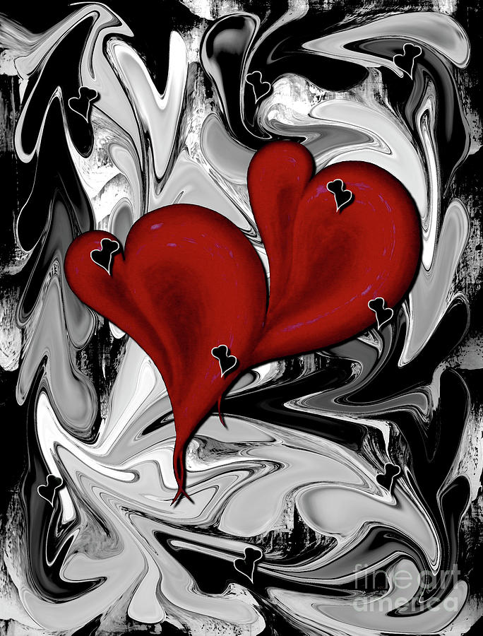 Heart To Heart  Mixed Media by Wayne Cantrell