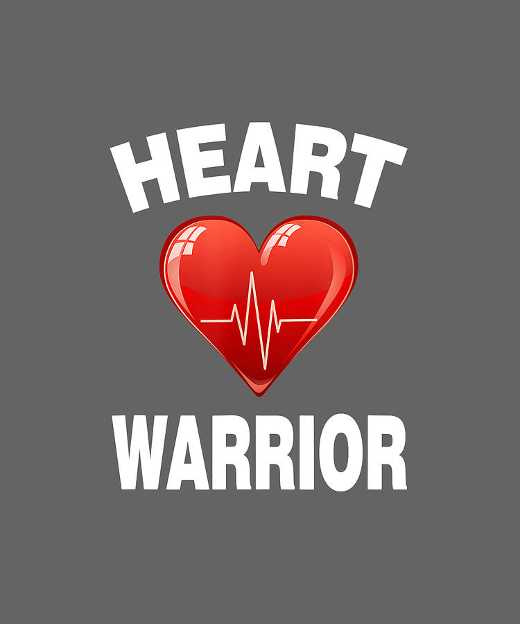 Heart Warrior CHD Awareness T-Shirt Digital Art by Julie Hurst - Pixels