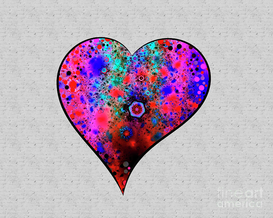 Heartbeat 02 Digital Art by Edmund Nagele FRPS