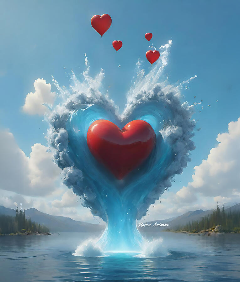 Heartrise Ai Art by Rafael Salazar Heartrise Ai Art by Rafael Salazar