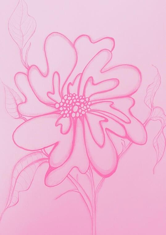 Blooming Hearts Drawing by JesusFit Art Blooming Hearts Drawing by JesusFit Art