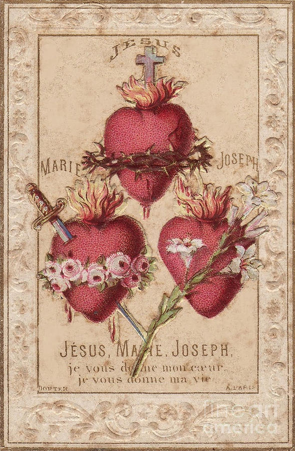 Hearts of the Holy Family Including the Chaste Heart of St. Joseph ...