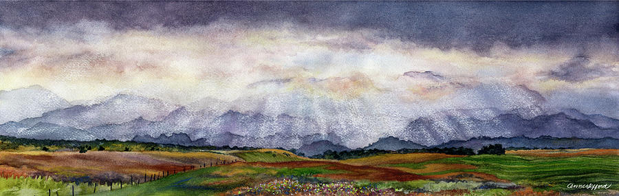 Heaven on Earth Painting by Anne Gifford