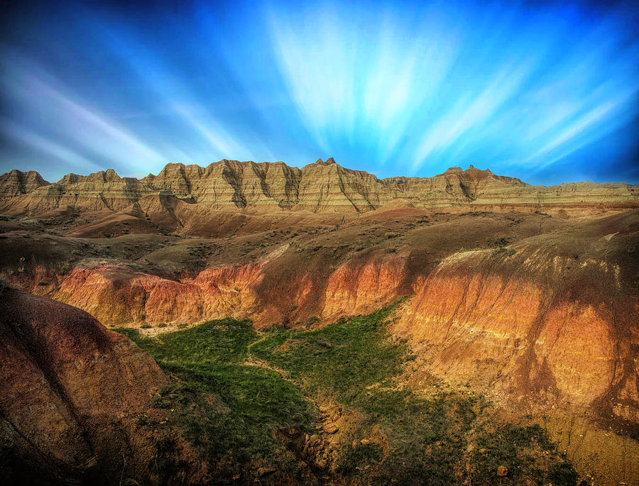 Badlands National Park Mixed Media - Heaven On Earth by Dan Sproul