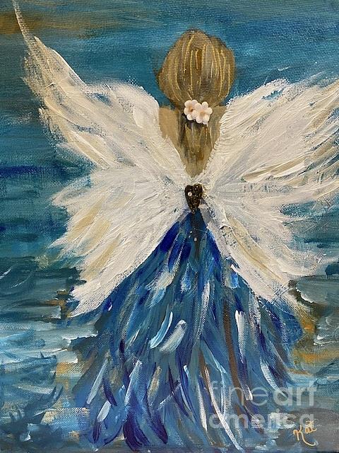 Heaven Sent Painting by Kathy Bee