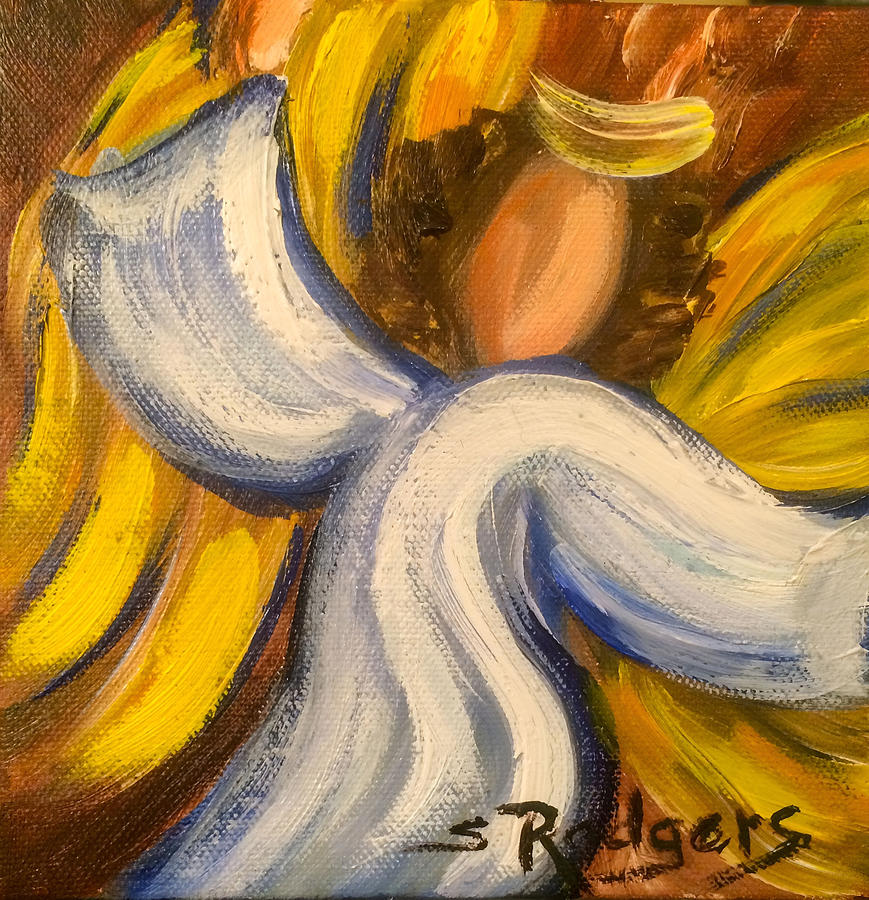 Heavenly Angel IV Painting by Sherrell Rodgers