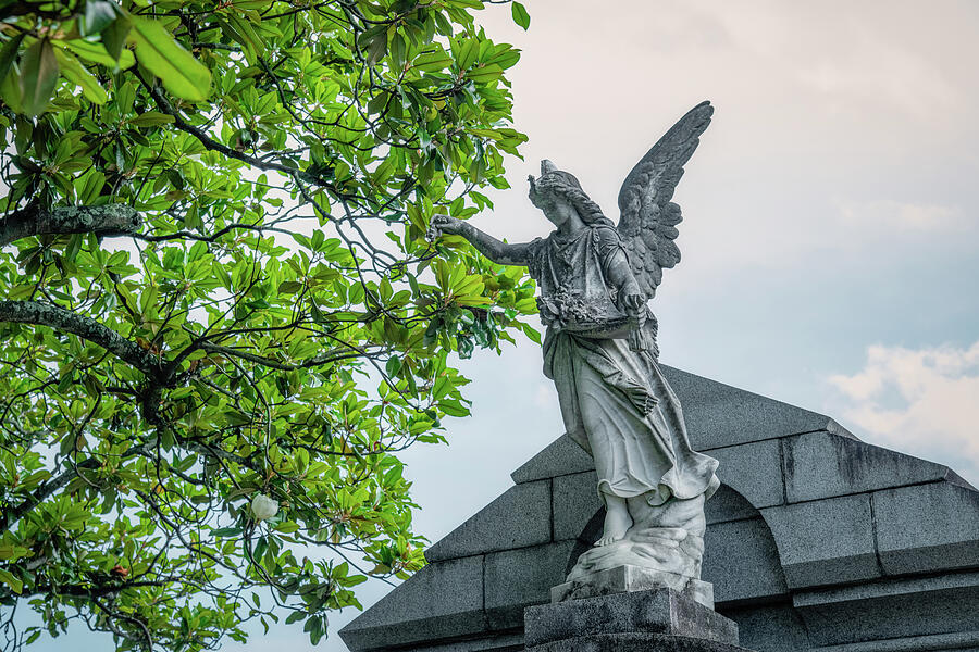 New Orleans Photograph - Heavenly Angel by Robert J Wagner