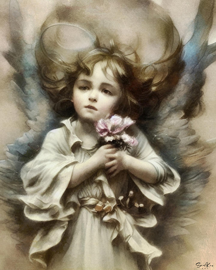 Heavenly angel Digital Art by Samuel HUYNH - Fine Art America