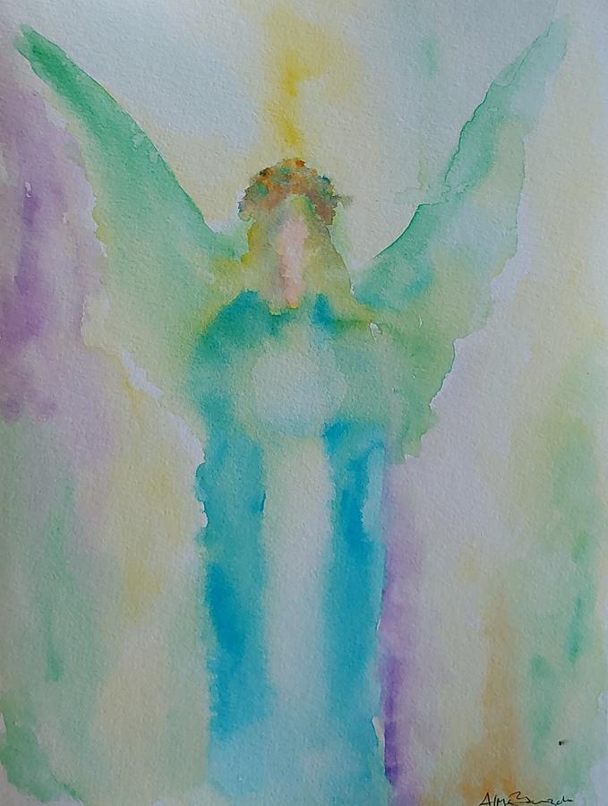Heavenly Angels Painting by Alma Yamazaki