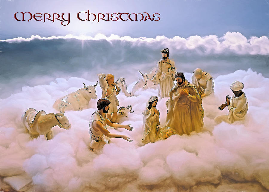 Heavenly Christmas Digital Art by John Haldane