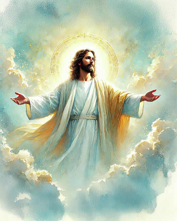 Heavenly Embrace Jesus Christ with Open Arms Bob Orsillo Spiritual Artwork Painting by Bob Orsillo Heavenly Embrace Jesus Christ with Open Arms Bob Orsillo Spiritual Artwork Painting by Bob Orsillo