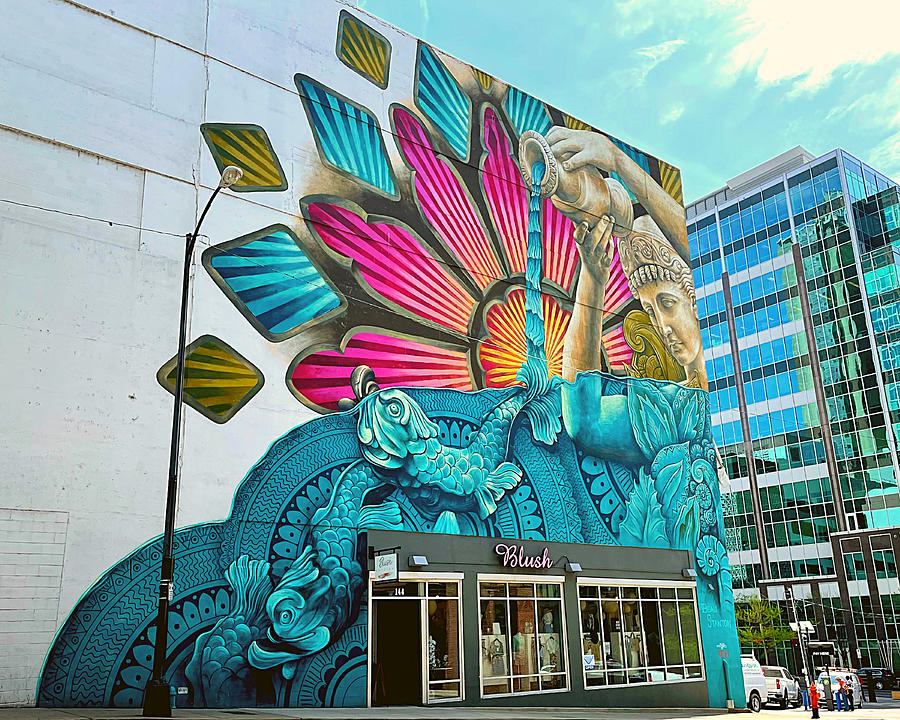 Heavenly Mural Photograph by Lee Darnell