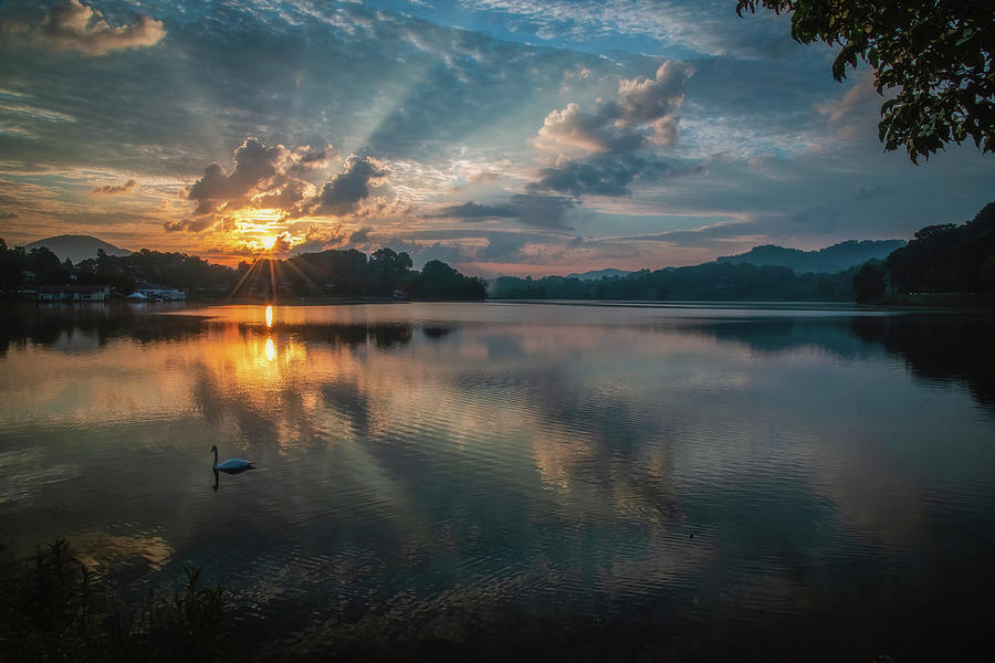 Heavenly Sunrise Photograph by Robert J Wagner