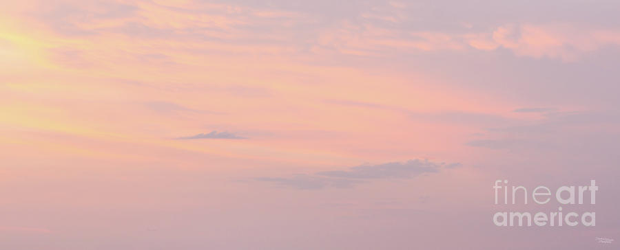 Heavenly Sunrise Sky Pano Photograph by Jennifer White