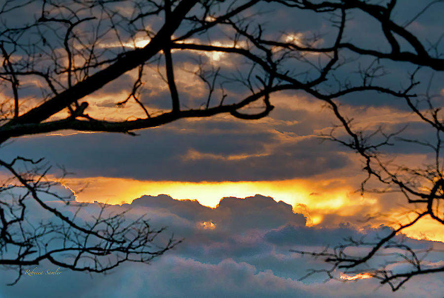Heavenly Sunset Photograph by Rebecca Samler