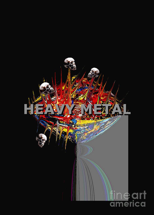 Heavy Metal Digital Art by Arturas Slapsys