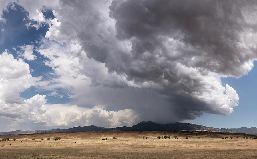 Heavy Rain Over Hot Springs Mountain Photograph by William Dunigan ...