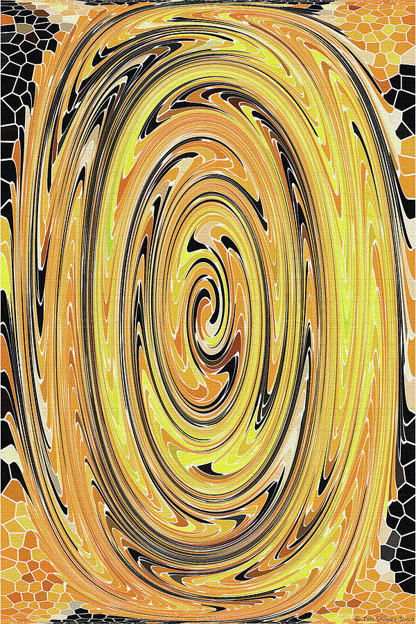 Heavy Roller And Tamper Abstract 2312ps5de Digital Art by Tom Janca
