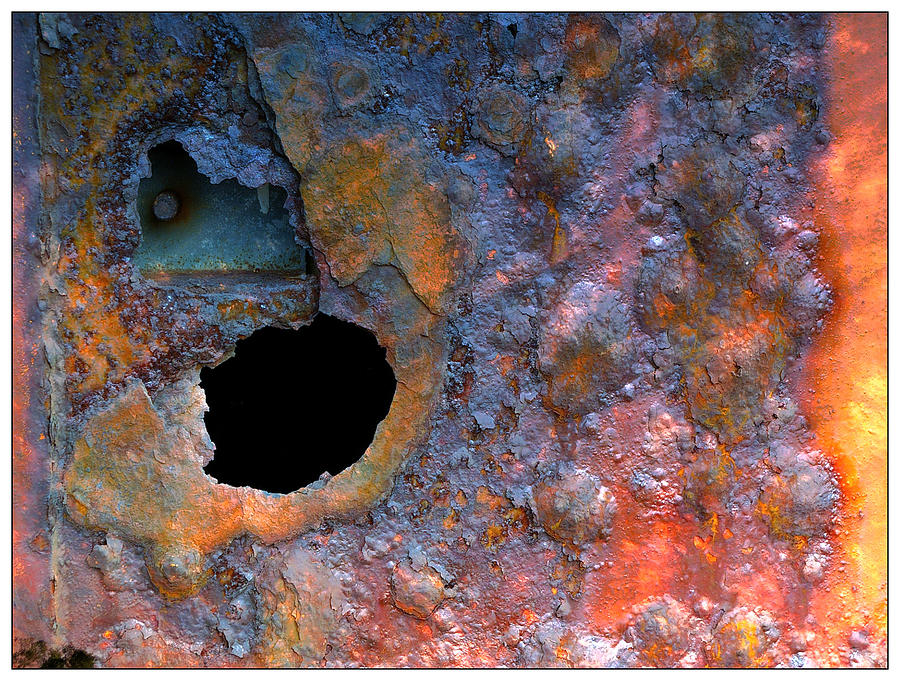 Heavy Rusted Steel Digital Art by Russel Considine