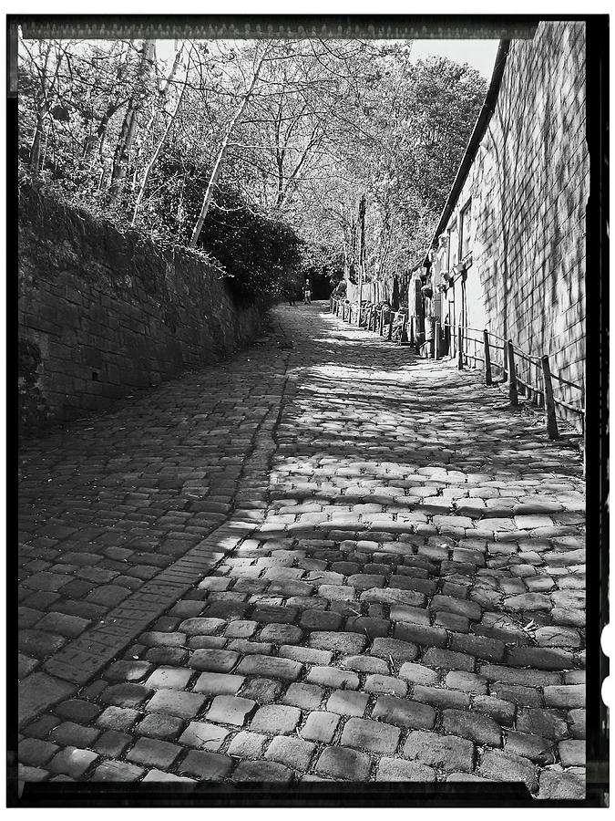 HEBDEN BRIDGE.  The Buttress Footpath. Photograph by Lachlan Main