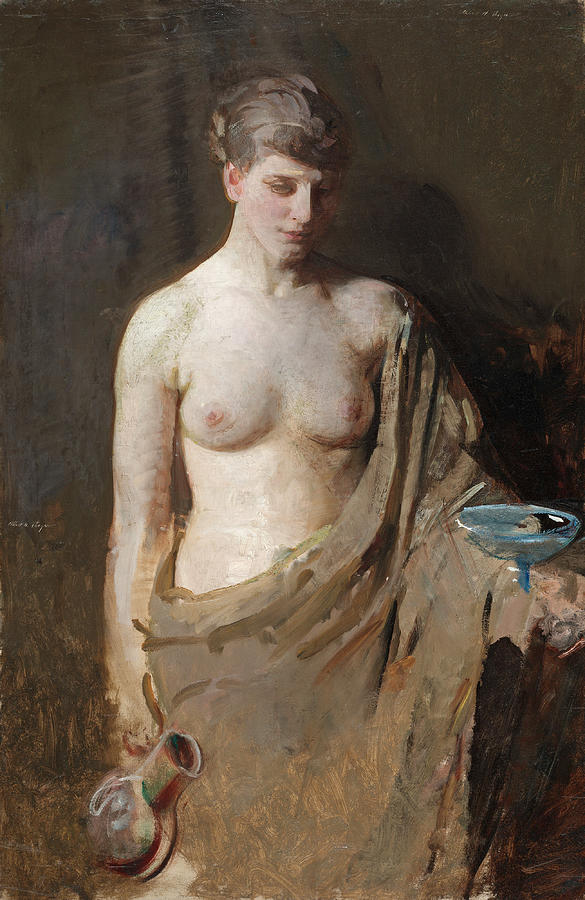 Hebe Painting by Abbott Handerson Thayer