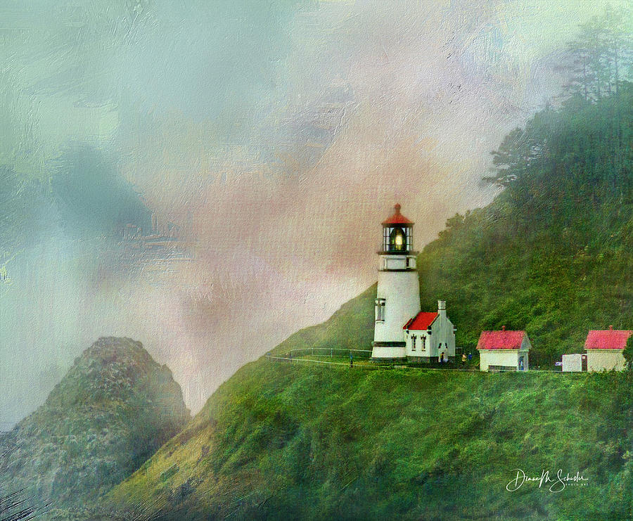 Heceta Head Lighthouse Photograph by Diane Schuster