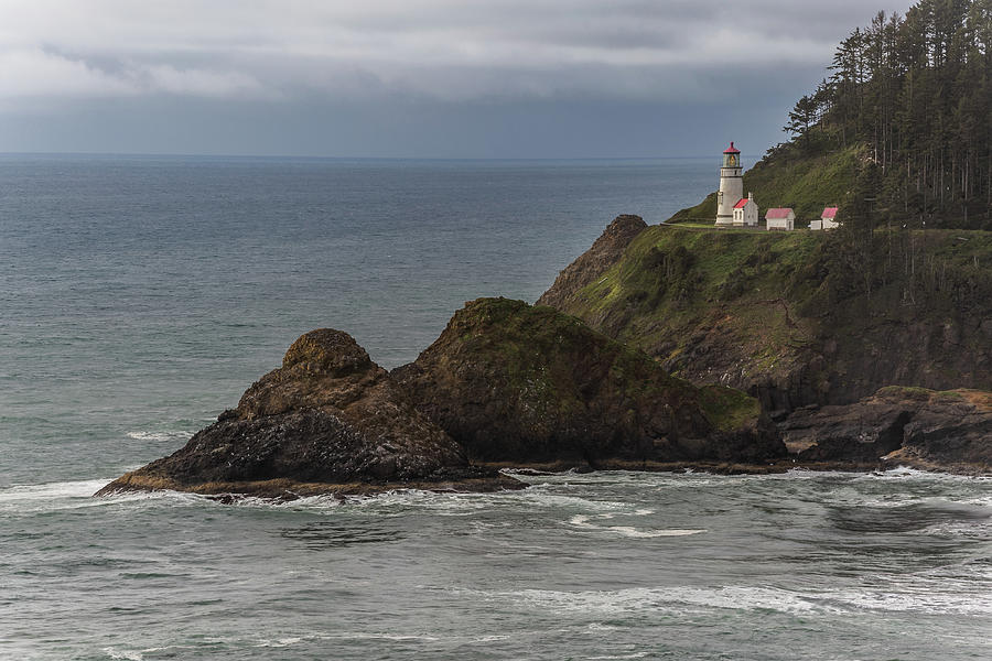 Heceta Head Lighthouse Photograph by Kendrix Thomas - Fine Art America