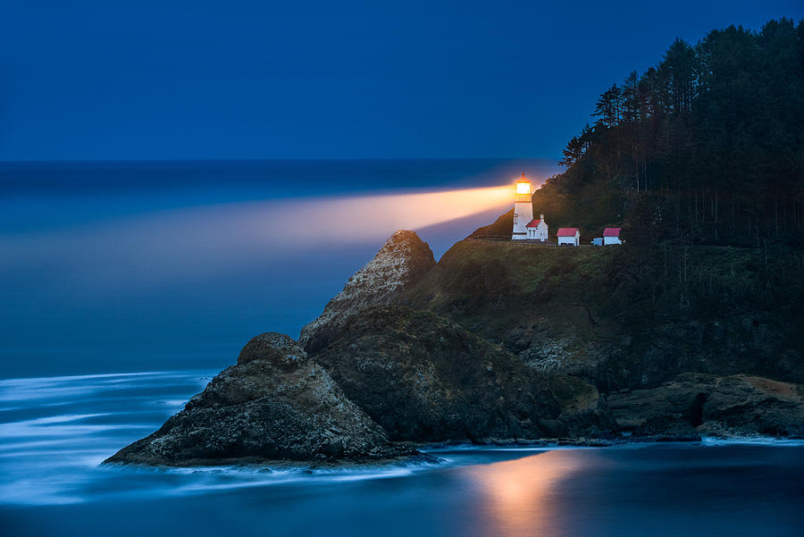 Heceta Head Lighthouse Photograph by Peter Boehringer