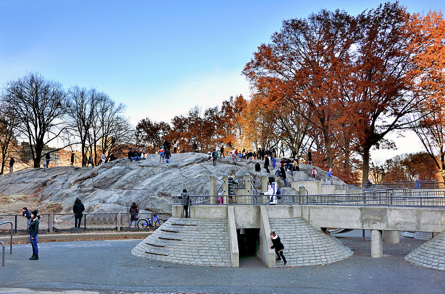 Heckscher Playground - Central Park New York Photograph by Brendan Reals