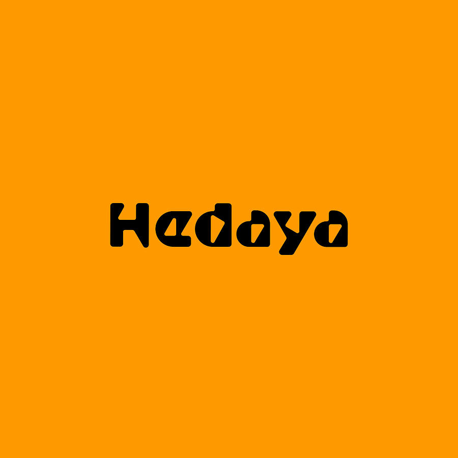 Hedaya #Hedaya Digital Art by TintoDesigns